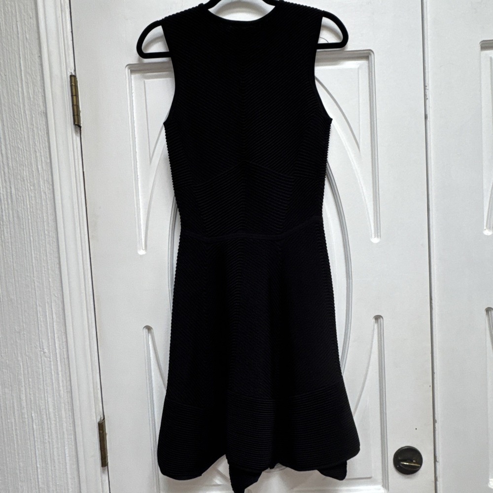 Torn By Ronny Kobo Size L Vivienne Luciana Dress Knit Sleeveless Flare LBD‎ - Picture 3 of 6
